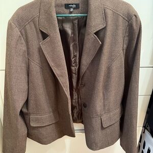 Women's Brown Blazer